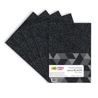 ARKUSZE PIANKOWE A4 5 SZT BLACK BROKAT HAPPY COLOR
