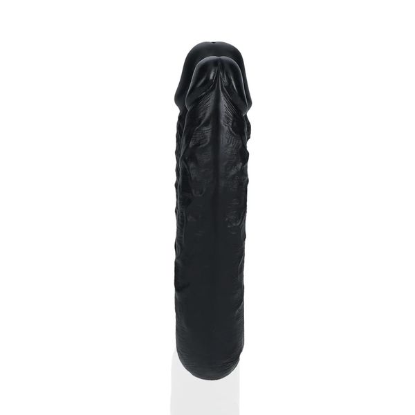 U Shaped Double Dildo 12,7 Cm - Black zdjęcie 6