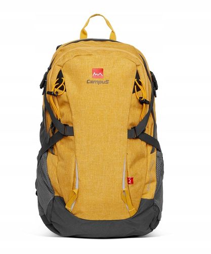 WYGODNY WENTYLOWANY PLECAK MIEJSKI CAMPUS MULLACO | POJEMNOŚĆ 30L | ŻÓŁTY na Arena.pl