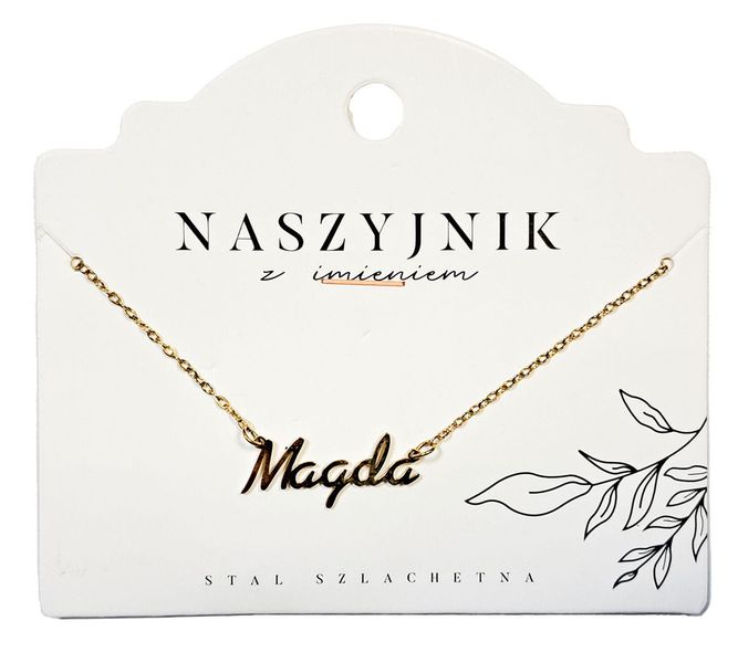 Naszyjnik z imieniem Magda zdjęcie 1