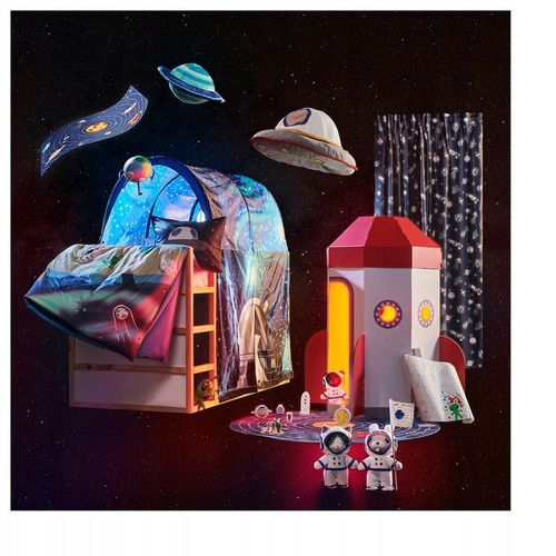 IKEA AFTONSPARV Pluszak Kosmita zielony 34 cm na Arena.pl