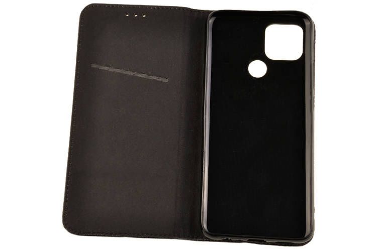 Etui Smart do Oppo A15 / A15s czarny zdjęcie 3
