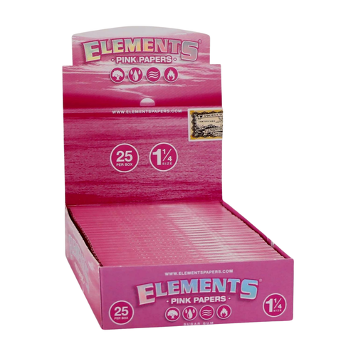 bibułki elements pink 1 1/4 na Arena.pl