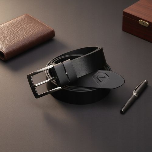 PASEK Męski Skórzany do SPODNI DŁUGI 135cm Czarny Skóra Naturalna na Arena.pl