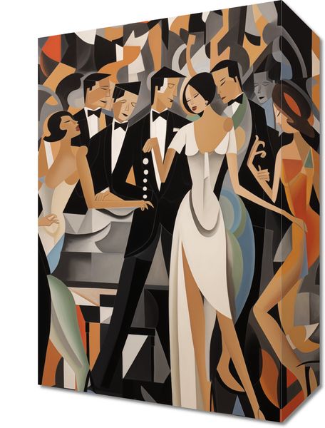Obraz 20x30cm Bal w Art Deco zdjęcie 1