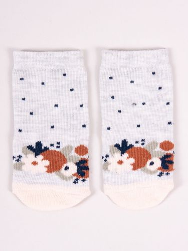 SKARPETKI WZOROWANE SKA-0123 6-9 wzór - dziewczynka na Arena.pl