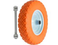 KOŁO PEŁNE DO TACZKI 4.80/4,00-8 TACZEK + OŚ