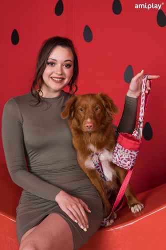 amiplay Szelki regulowane Guard BeHappy S Watermel na Arena.pl