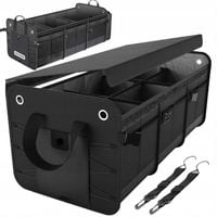 ORGANIZER DO BAGAŻNIKA SAMOCHODU AUTA DUŻY KUFER SKŁADANY SZTYWNY Z POKRYWĄ