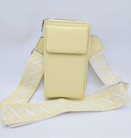 Torebka rowerówka portfel etui na telefon pasek BOHO Żółty Q0691