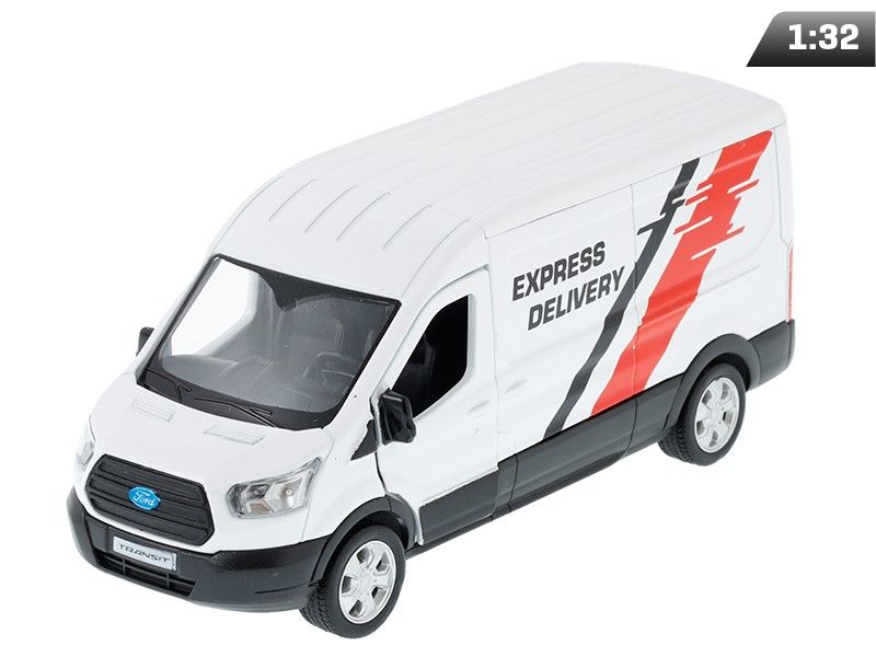 Model 1:43, RMZ Ford Transit Van 2018, biały zdjęcie 1
