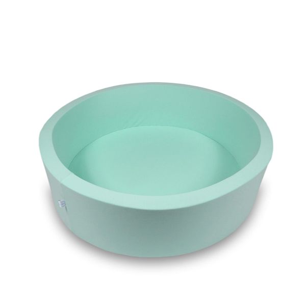 Suchy basen 110x30cm miętowy bez piłek zdjęcie 1