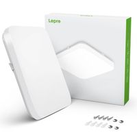 Lampa Sufitowa Plafon LED Sufitowy do Łazienka 24W 2400LM 5000K 23x23x5.5cm