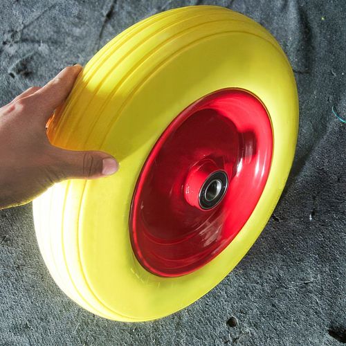 KOŁO KÓŁKO DO TACZKI TACZEK PEŁNE 4.00-8 400-8 400x8 BEZDĘTKOWE PEŁNE na Arena.pl