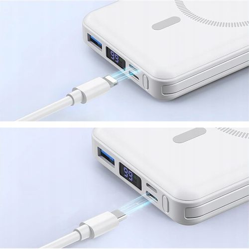 10000MAH MAGNETYCZNA MAGSAFE POWER BANK USB-C SZYBKIE ŁADOWANIE DLA IPHONE na Arena.pl