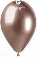 Balon różowe złoto shiny glossy chrom 33 cm