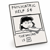 Lucy van Pelt | 2 cm | Metal | Przypinka Filmowa | Peanuts