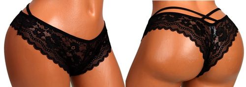 6x MAJTKI DAMSKIE FIGI STRINGI KORONKOWE L na Arena.pl