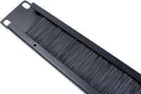 Panel maskujący szczotkowy szafa Rack 19" 1U stal 87221 BRUSH