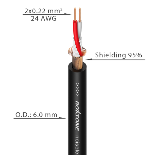 Kabel mikrofonowy SAMURAI Roxtone SMXJ210L5 na Arena.pl