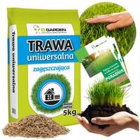 TRAWA Uniwersalna 5KG Szybko Zagęszczająca Trawnik Odporna Nasiona 200m2