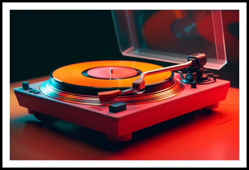 Plakat 91,5x60cm Retro Granie zdjęcie 3