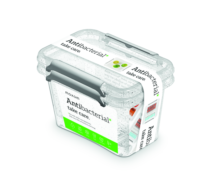 2x Pojemnik na żywność Antibacterial 0,65l Pudełko zdjęcie 1