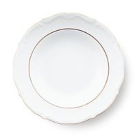 TALERZ GŁĘBOKI CHODZIEŻ MARIA TERESA 22,5 CM B014 ZŁOTY PASEK