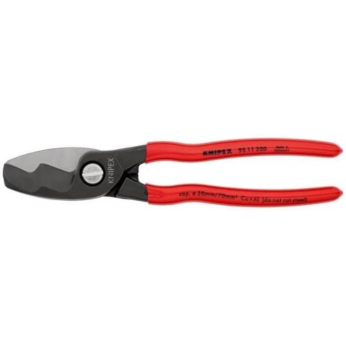 NOŻYCE DO KABLI 200MM 95 11 200 KNIPEX na Arena.pl