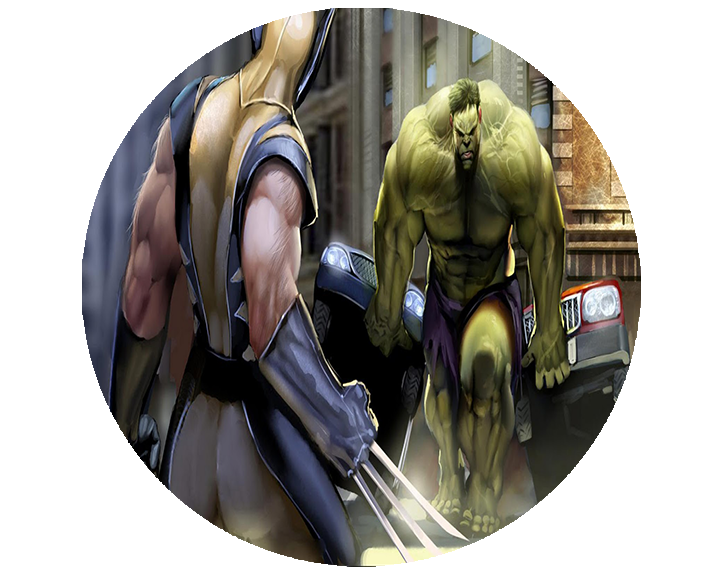 Podkładka pod myszkę Hulk zdjęcie 2