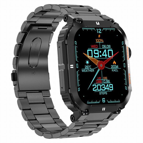 SMARTWATCH MĘSKI Gravity GT6-2 - WYKONYWANIE POŁĄCZEŃ, MONITOR SNU (sg020b) zdjęcie 4
