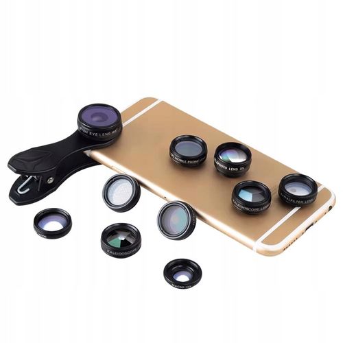 Zestaw obiektywów do telefonu 10w1 Apexel APL-DG10 na Arena.pl