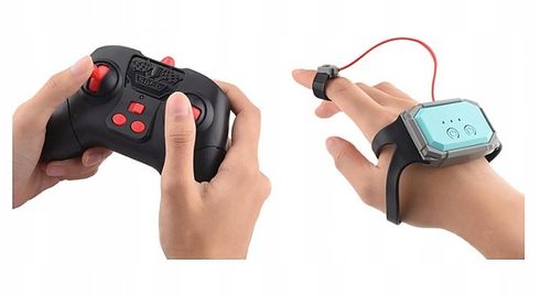 SAMOCHÓD ZDALNIE STEROWANY RC GESTAMI AMFIBIA 2 PILOTY 4x4 360° PŁYWAJĄCY na Arena.pl