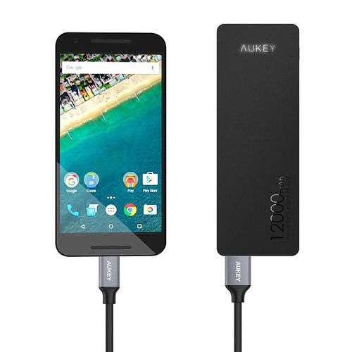 AUKEY CB-CD3 szybki kabel Quick Charge USB C-USB 3.0 | 2m na Arena.pl