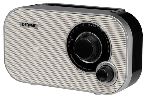 Radio FM kuchenne PRZENOŚNE sieciowo-bateryjne strojenie analogowe Denver na Arena.pl