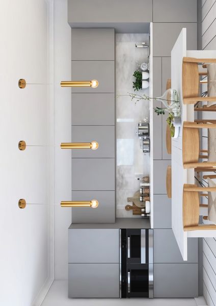 Austin lampa wisząca 1x40W E27 złoty zdjęcie 2