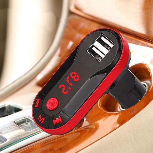 TRANSMITER FM BLUETOOTH ŁADOWARKA MP3 2XUSB SD LCD na Arena.pl