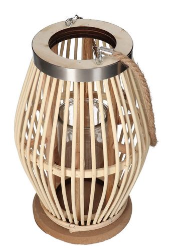 LAMPION BAMBUSOWY RATTANOWY LATARNIA 52 CM na Arena.pl