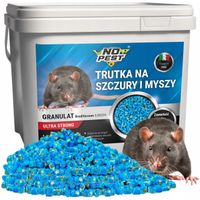 Silna Trutka Środek Trucizna Pellet Granulat na Szczury Myszy Gryzonie 5kg