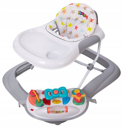 PIMKO ZIPPI CHODZIK DLA DZIECKA INTERAKTYWNY CHODAK DO NAUKI CHODZENIA GREY na Arena.pl