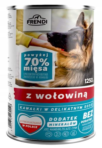 Frendi dla psa Mix smaków 16 puszek 1250 g na Arena.pl