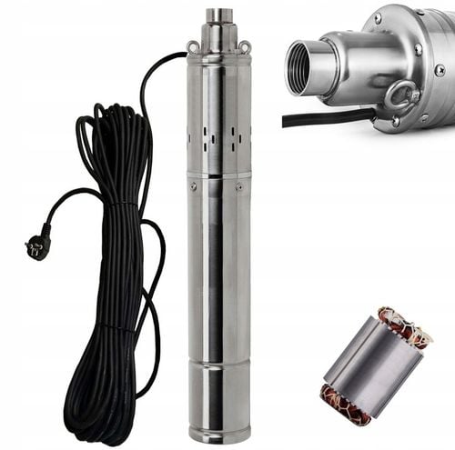 POMPA GŁĘBINOWA DO WODY CZYSTEJ DO STUDNI MOCNA WYDAJNA WĄSKA 3 CALE na Arena.pl