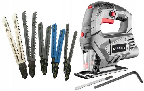 GRAPHITE WYRZYNARKA 450W DO DREWNA METALU REGULACJA +10BRZESZCZOTÓW na Arena.pl