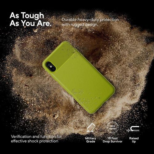 Caseology Vault Case - Etui do iPhone Xs Max (Limonkowe) na Arena.pl