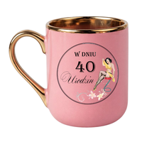 Elegant Różowo-Złoty 330 ml