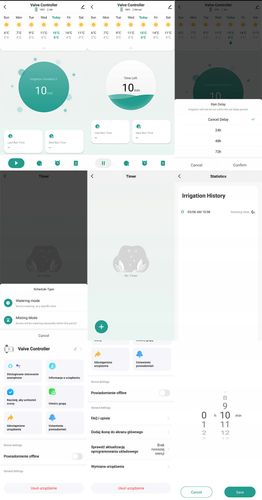 Sterownik Zawór Podlewania Nawadniania Ogrodu Timer 3/4 Cala ZigBee TUYA na Arena.pl