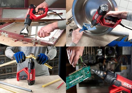 OPALARKA 2000W 8040 SKIL + WALIZKA + 4 DYSZE + LCD na Arena.pl