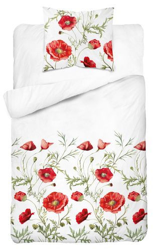 Pościel Bawełniana 140X200 Maki 5340A na Arena.pl