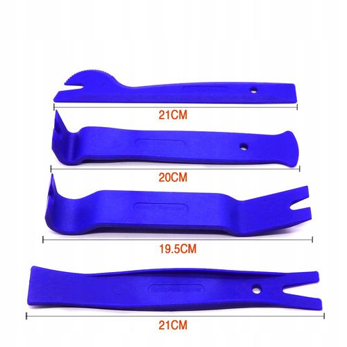 Zestaw ściągacze DO DEMONTAŻU USUWANIA TAPICERKI radia ściągacze 40 XXL na Arena.pl