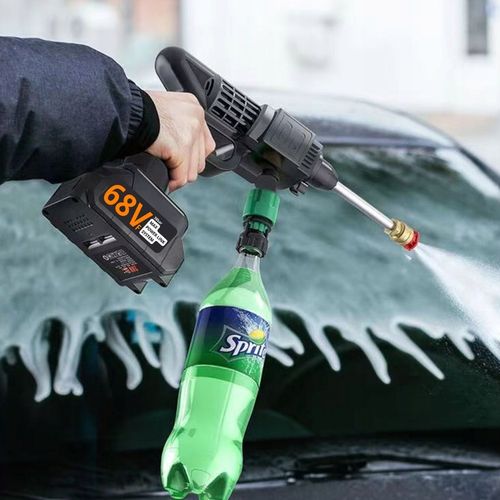 AKUMULATOROWA MYJKA CIŚNIENIOWA DO OGRODU, OKIEN I KOSTKI, ZESTAW na Arena.pl